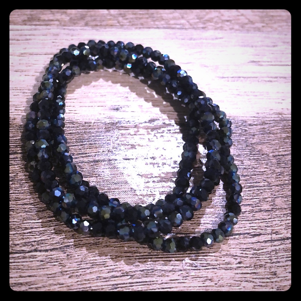 Black Wrap Bracelet